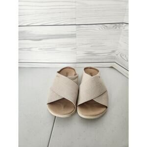 Gravity Defyer Veltal Peach Sandal Slip On Women's Size 8